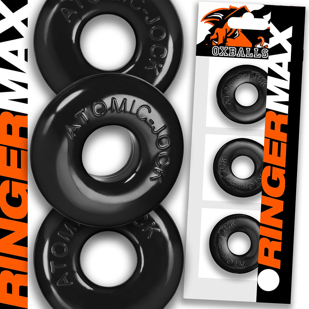 OxBalls Ringer Max 3 Pack Black